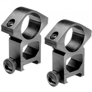 ACM High 25 mm mounting rings for RIS rail
